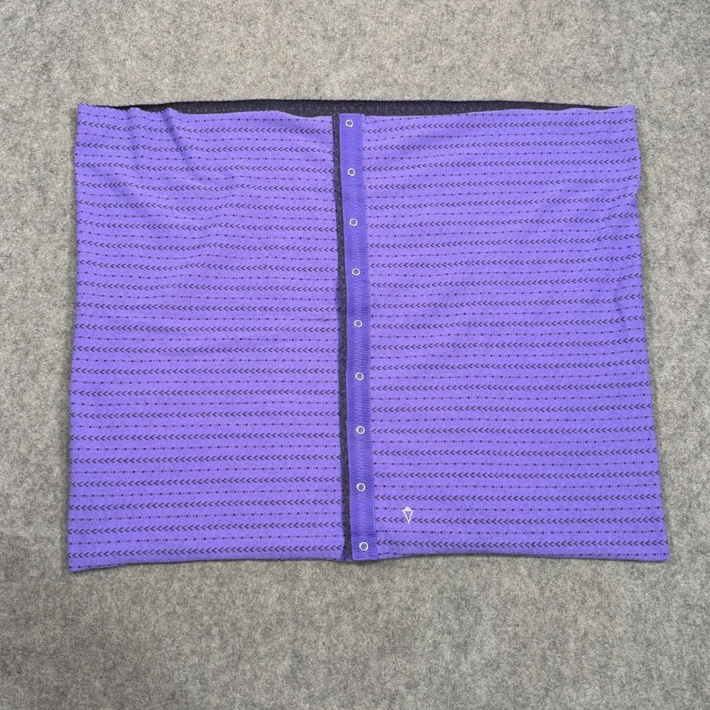 Ivivva by Lululemon Athletica Girls Purple‎ Gray Village Chill Infinity Scarf OS